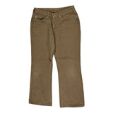 Carhartt Boot Cut Trousers - 32W UK 12 Brown Cotton