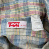 Levis Checked Shirt - Medium Multicoloured Acrylic