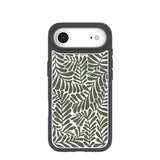 Clear Fern Dreams iPhone Air Case With Noir Ridge (MagSafe included)