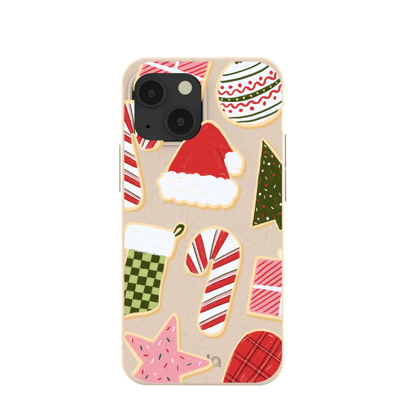 Seashell Festive Cookies iPhone 13 Mini Case