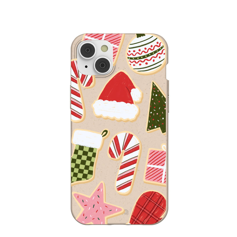 Seashell Festive Cookies iPhone 14 Plus Case