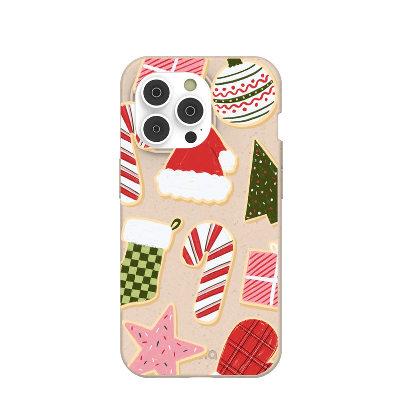 Seashell Festive Cookies iPhone 14 Pro Case