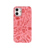 Bubblegum Pink Festive Forest iPhone 16 Plus Case
