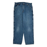 Wrangler Carpenter Jeans - 36W 31L Blue Cotton