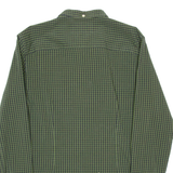 LYLE & SCOTT Slim Fit Mens Shirt Green Gingham Long Sleeve M