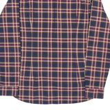 TED BAKER Mens Shirt Purple Plaid Long Sleeve L