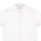 TED BAKER Mens Formal Shirt Pink M