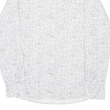 TED BAKER Mens Shirt White Floral Long Sleeve M