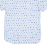 TED BAKER Mens Shirt Blue Animal Print S