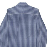 CALVIN KLEIN JEANS Mens Shirt Blue Plaid Long Sleeve L