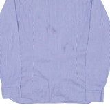 TED BAKER Mens Shirt Blue Striped Long Sleeve M