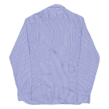 TED BAKER Mens Shirt Blue Striped Long Sleeve M