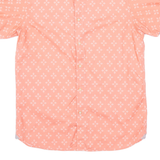 TED BAKER Mens Shirt Red Geometric S