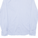 REISS Mens Shirt Blue Striped Long Sleeve M