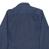 TED BAKER Mens Shirt Blue Striped Long Sleeve S