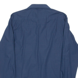 DKNY Mens Shirt Blue Long Sleeve L