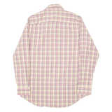TIMBERLAND Mens Shirt Yellow Plaid Long Sleeve L