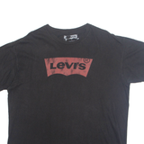 LEVI'S Mens T-Shirt Black L