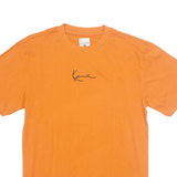 KARL KANI Oversized Mens T-Shirt Orange XS