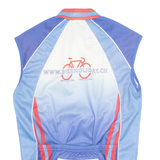 BIKEHOLIDAYS Mens Jersey Blue Sleeveless S