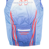 BIKEHOLIDAYS Mens Jersey Blue Sleeveless S