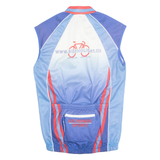 BIKEHOLIDAYS Mens Jersey Blue Sleeveless S