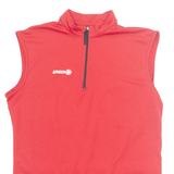 LONGONI Mens Jersey Red Sleeveless L