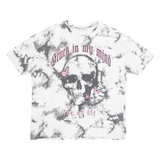FB SISTER Skull Mens T-Shirt White L