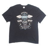 STEDMAN Mens T-Shirt Black 2XL