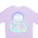 PULL&BEAR Rick & Morty Mens T-Shirt Purple M