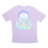 PULL&BEAR Rick & Morty Mens T-Shirt Purple M