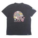 NFL Arizona Cardinals LA RAMS London Games 2017 Mens T-Shirt Black USA L