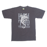 FROZEN MUNKY Lizard Thailand Mens T-Shirt Grey L