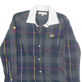 LA MARTINA Womens Shirt Blue Check Long Sleeve XL