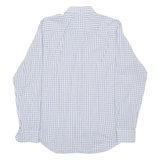 JOOP Mens Shirt White Check Long Sleeve L