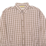 CAMEL ACTIVE Mens Shirt Brown Check Long Sleeve XL