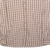 CAMEL ACTIVE Mens Shirt Brown Check Long Sleeve XL