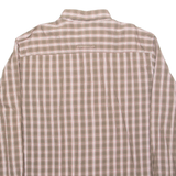 CAMEL ACTIVE Mens Shirt Brown Check Long Sleeve XL