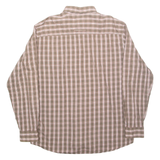 CAMEL ACTIVE Mens Shirt Brown Check Long Sleeve XL