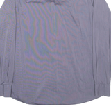 CAVALLI RACE Mens Shirt Grey Striped Long Sleeve L