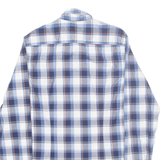TOMMY HILFIGER Mens Shirt Blue Check Long Sleeve M
