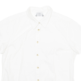 COLUMBIA Womens Plain Shirt White L
