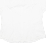 COLUMBIA Womens Plain Shirt White L