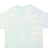 GILDAN Carolina Beach Mens Tie Dye T-Shirt Green USA M