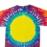 Mens Tie Dye T-Shirt Yellow S