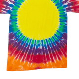 Mens Tie Dye T-Shirt Yellow S