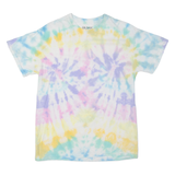 GILDAN Mens Tie Dye T-Shirt Purple M
