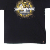 IMPERIAL Motorcross Mens Biker T-Shirt Black L