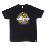 IMPERIAL Motorcross Mens Biker T-Shirt Black L