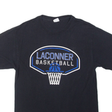 PORT & COMPANY La Conner Basketball Mens T-Shirt Black M